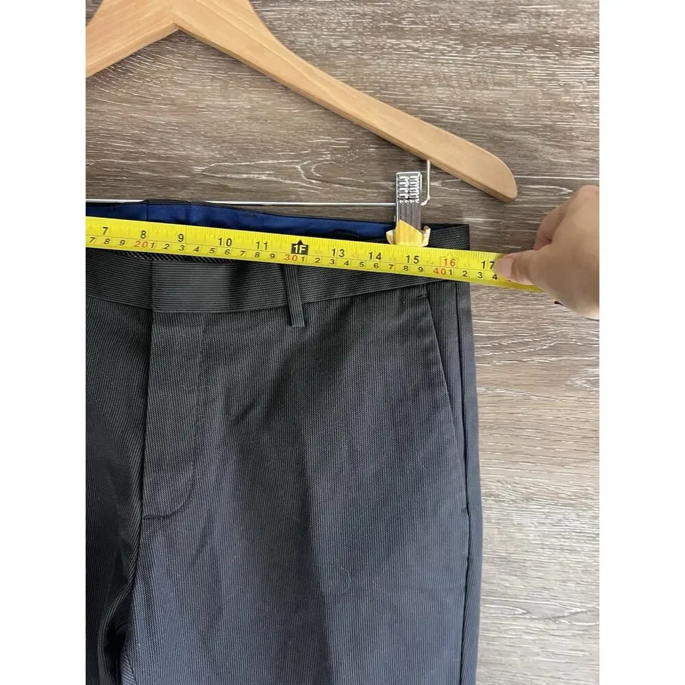 Banana Republic Tailored Slim Fit Gray Pants 30x30 Men Career Office